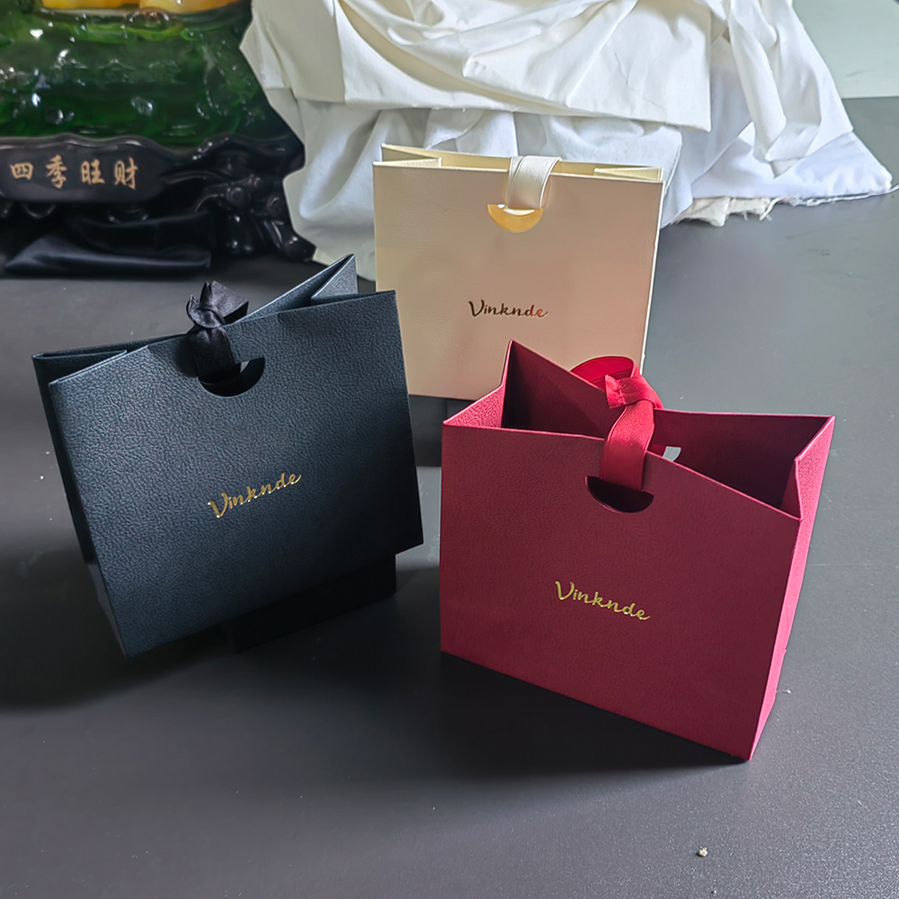 Luxury Bags Logo - Luxury Perfume Packaging Bag 30/50Pcs Personalization