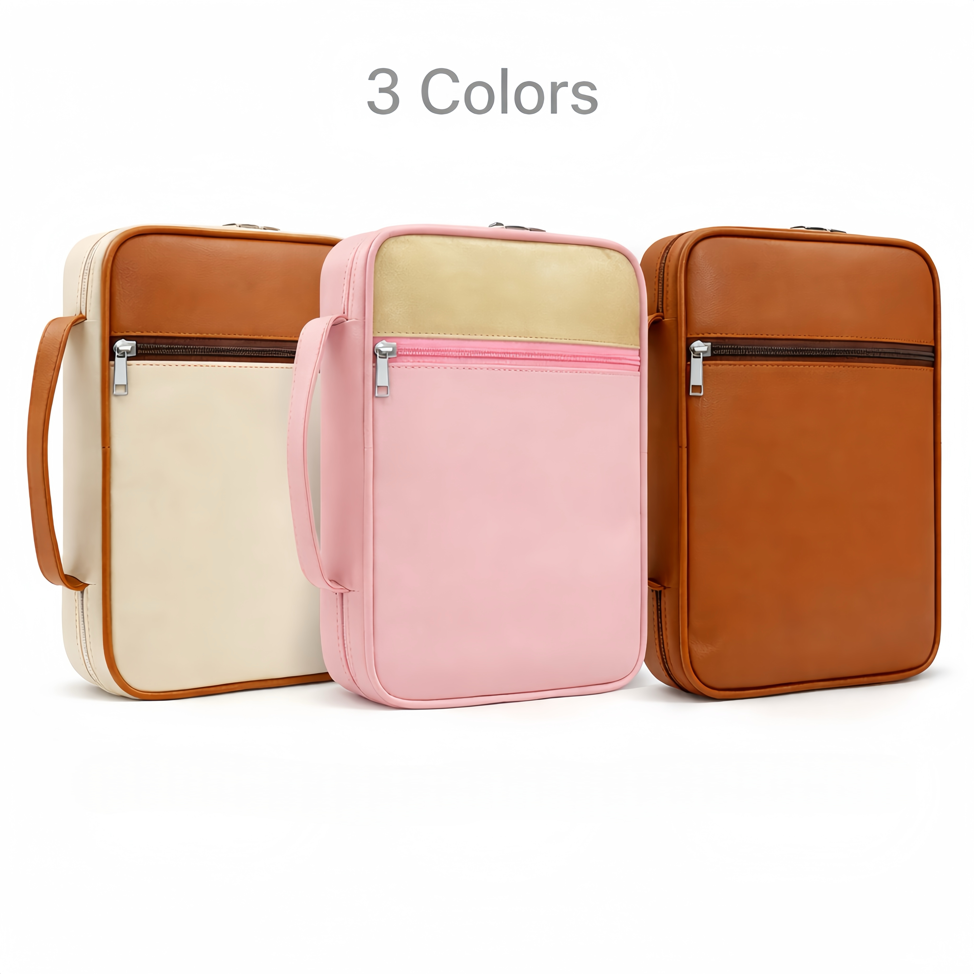 Key Holder Leather Pouch - Bible Case for Women Pu Leather