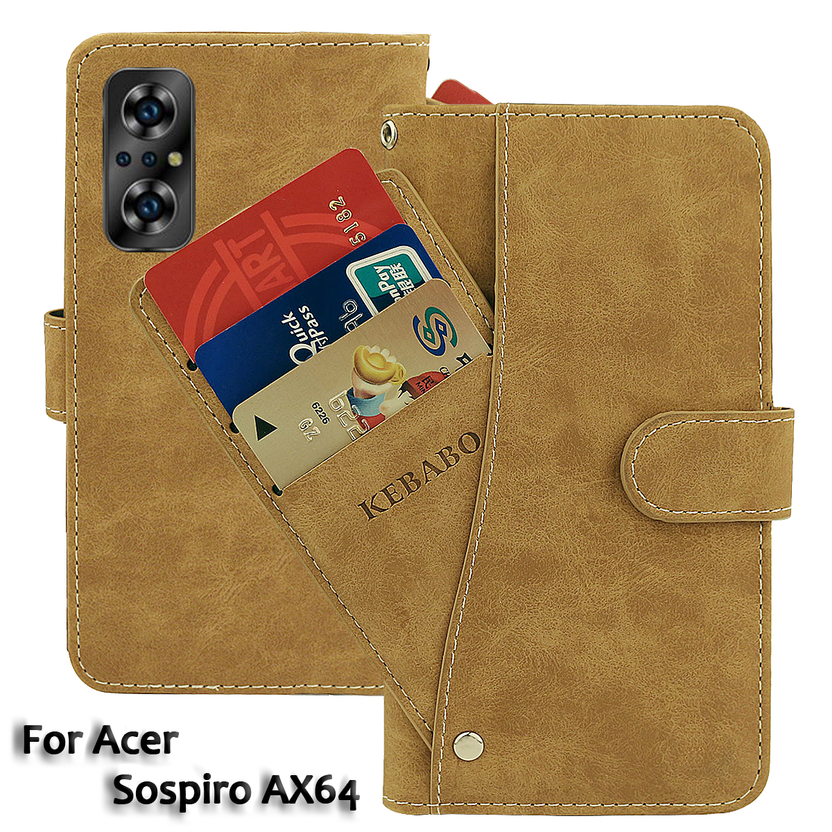Luxury Bags Quotes - Leather Wallet For Acer Sospiro A62