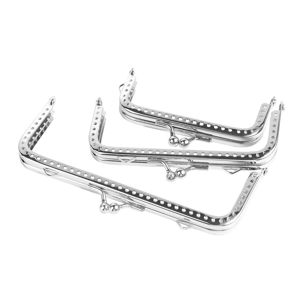 Square Handbag Accessories DIY - Luxury Bags With Silver Hardware ulasan dan harga