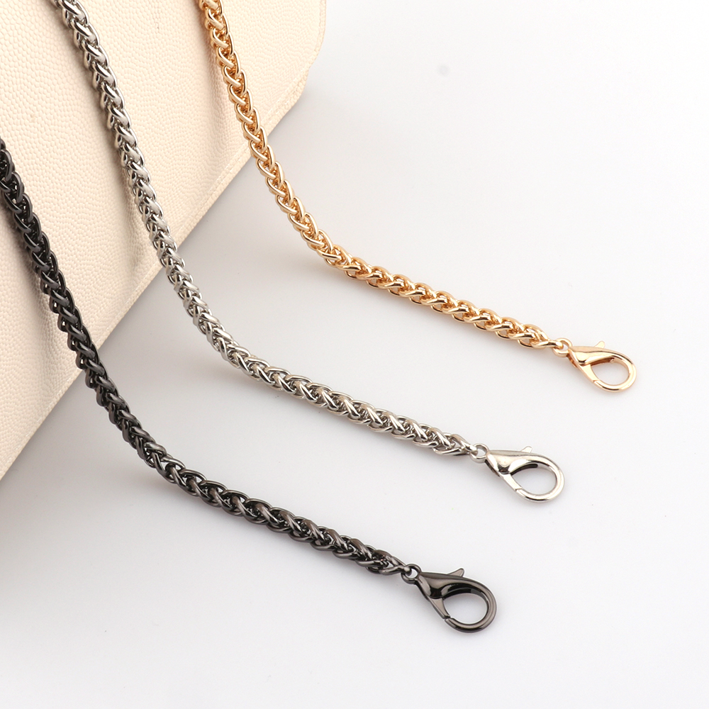 Gold/Silver/Gun black 5mm thin - Luxury Bags With Silver Hardware ulasan dan harga
