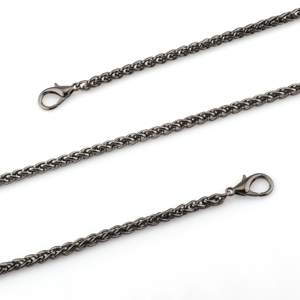 Gold/Silver/Gun black 5mm thin - Luxury Bags With Silver Hardware ulasan dan harga
