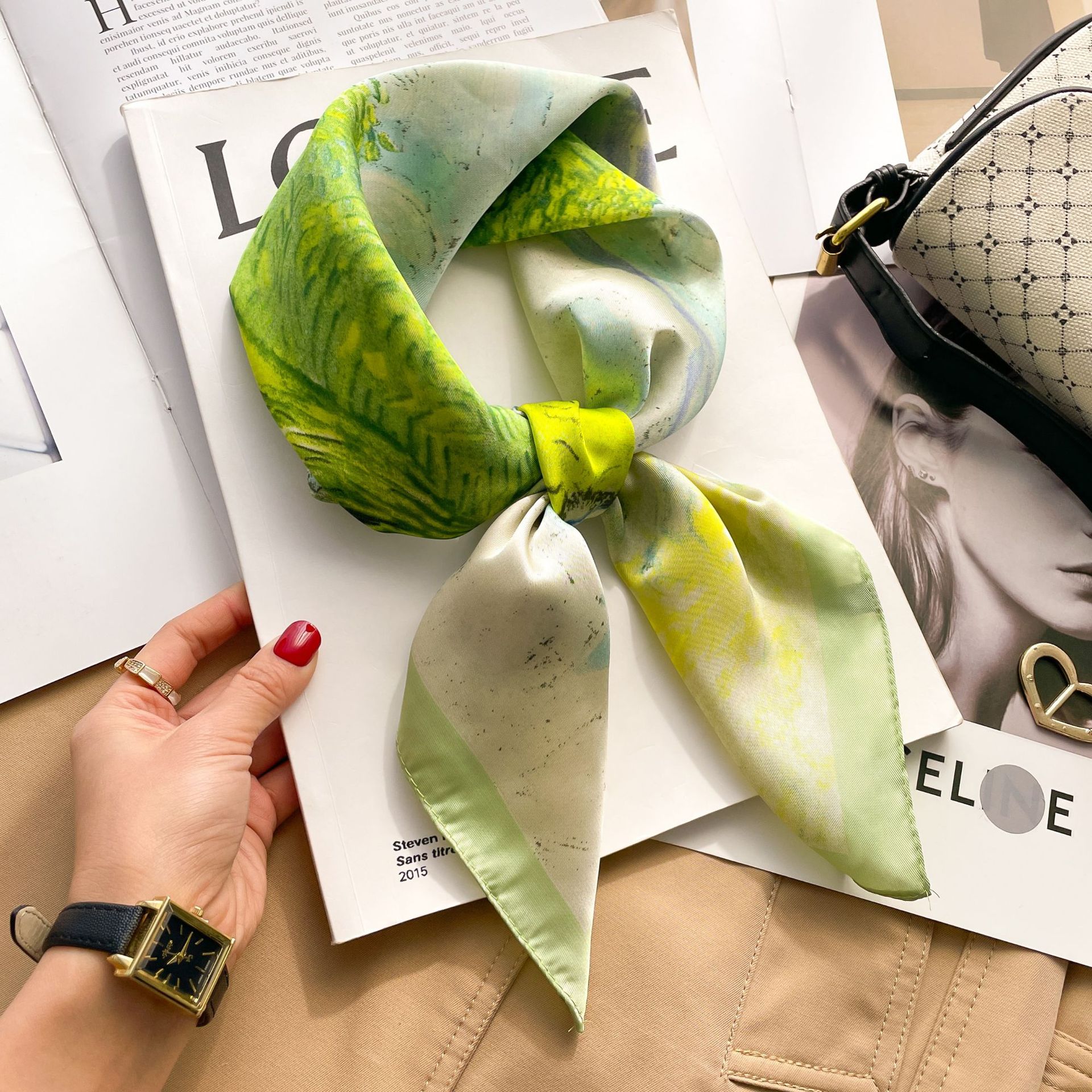2025 Luxury Fashion Print 70*7 - Luxury Bags Casual ulasan dan harga