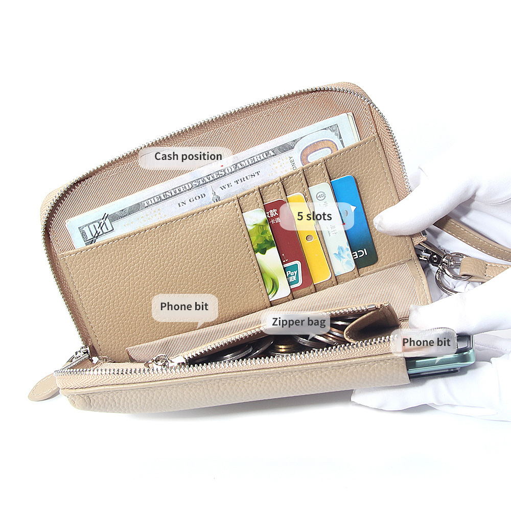 New Women Handbags Leather Sho - Key Holder Leather Pouch ulasan dan harga