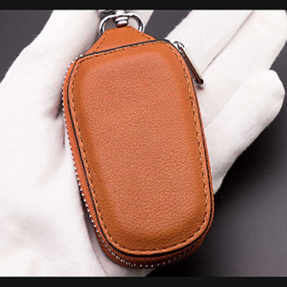 Car Keychain Covers Men Key Ho - Key Holder Leather Pouch ulasan dan harga