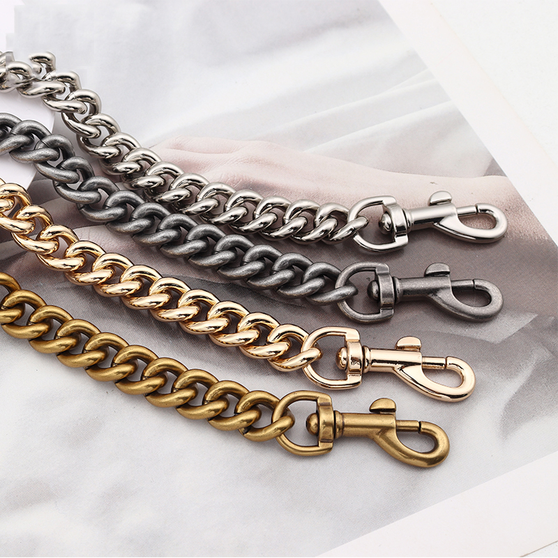 Aluminum chain strap bag silve - Luxury Bags With Silver Hardware ulasan dan harga