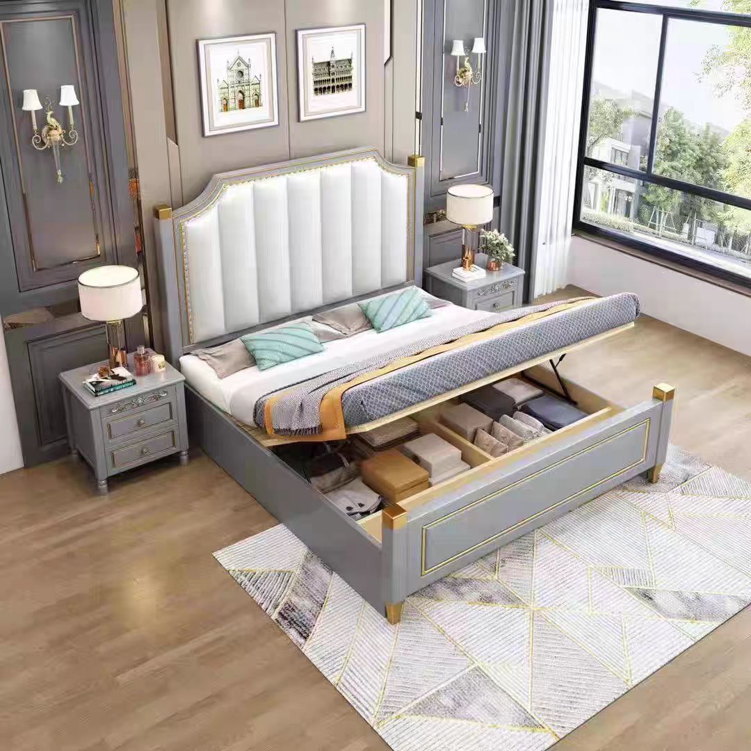 @#Modern European Wood Bed Fac - Luxury Bags Price ulasan dan harga