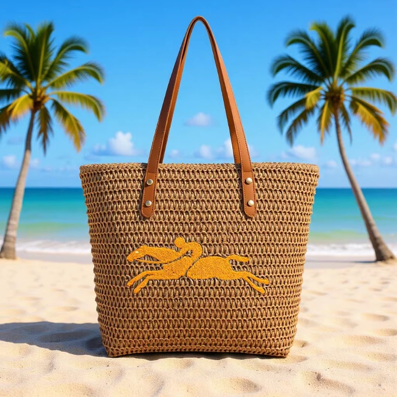 High-End Trendy Shoulder Tote  - Luxury Bags Logo ulasan dan harga