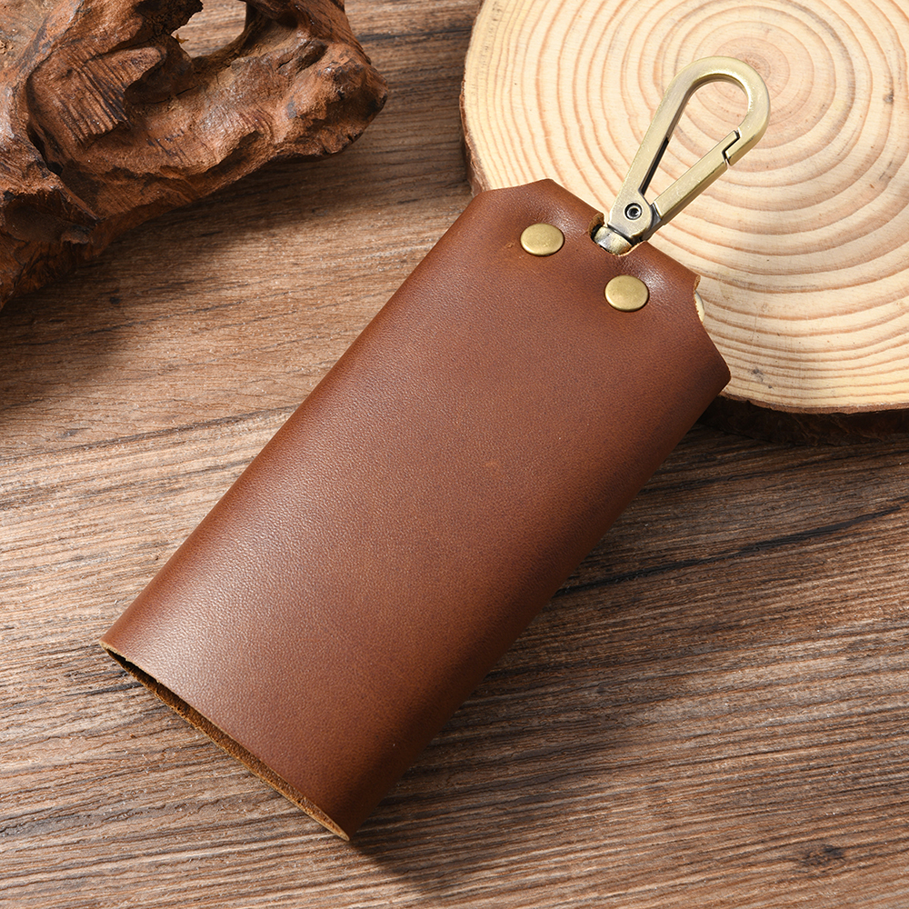 Leather Key Holder Key Organiz - Key Holder Leather Pouch ulasan dan harga