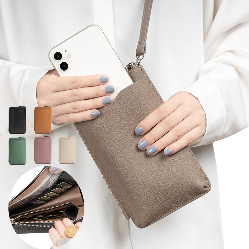 Fashion Genuine Leather Phone  - Luxury Bags Casual ulasan dan harga