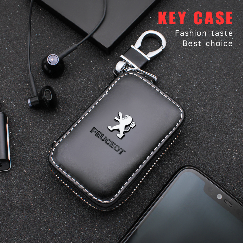 Car Key Case Leather Fashion B - Key Holder Leather Pouch ulasan dan harga