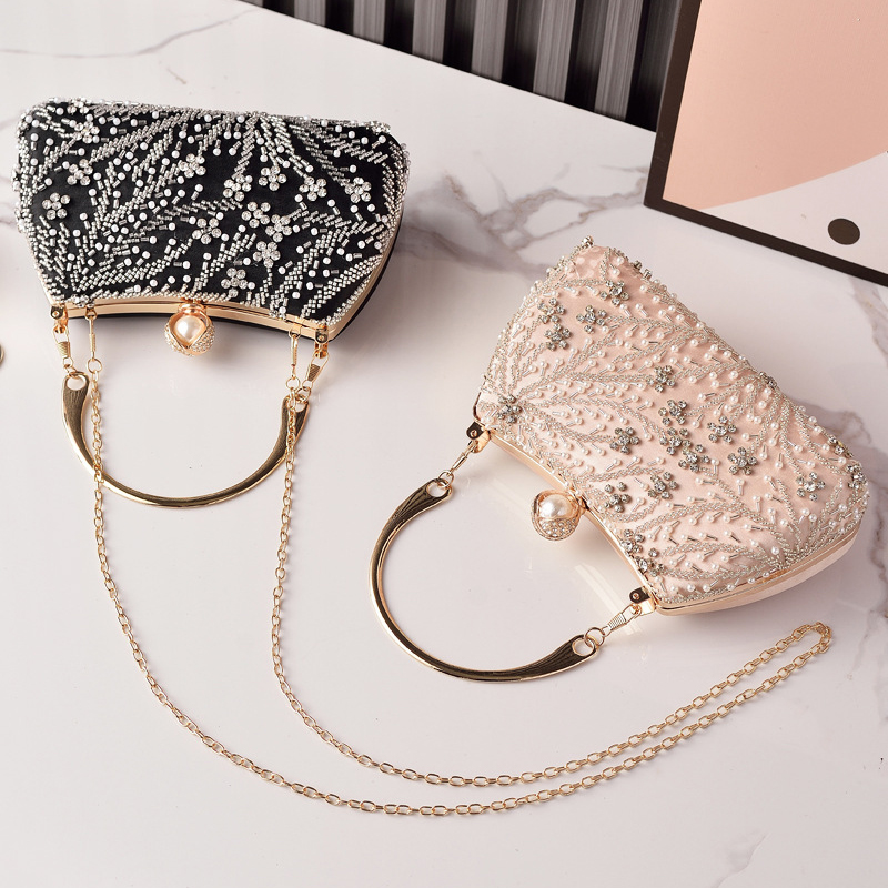 Black Handbag Beading Vintage  - Luxury Bags China Wholesale ulasan dan harga