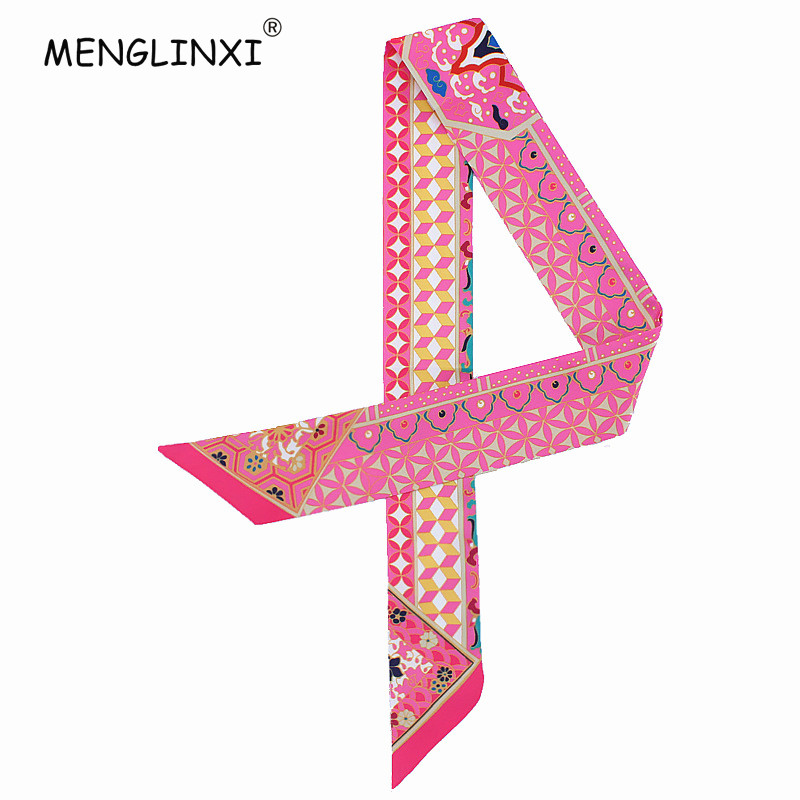 New Geometric Floral Print Sil - Luxury Bags Casual ulasan dan harga