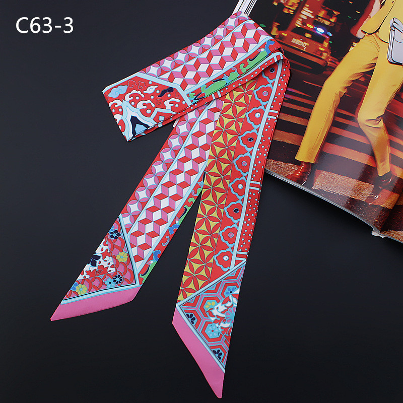 New Geometric Floral Print Sil - Luxury Bags Casual ulasan dan harga