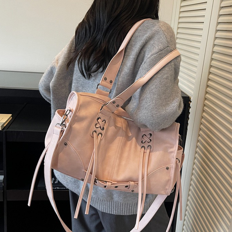 Y2K motorcycle bag for women l - Luxury Bags Price ulasan dan harga
