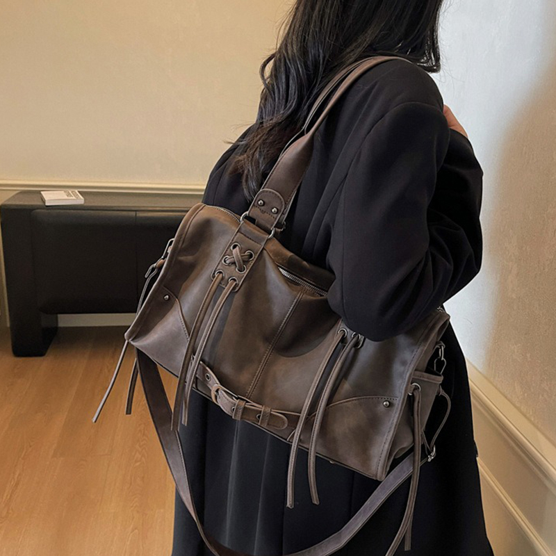 Y2K motorcycle bag for women l - Luxury Bags Price ulasan dan harga
