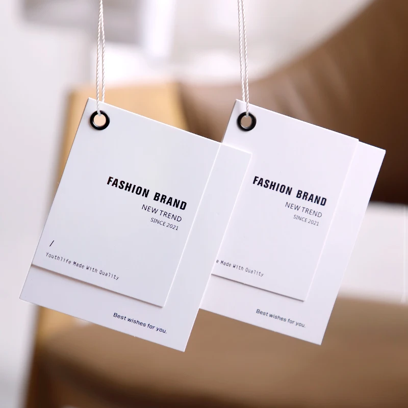 100pcs Simple Garment Tags Lux - Luxury Bags Price ulasan dan harga