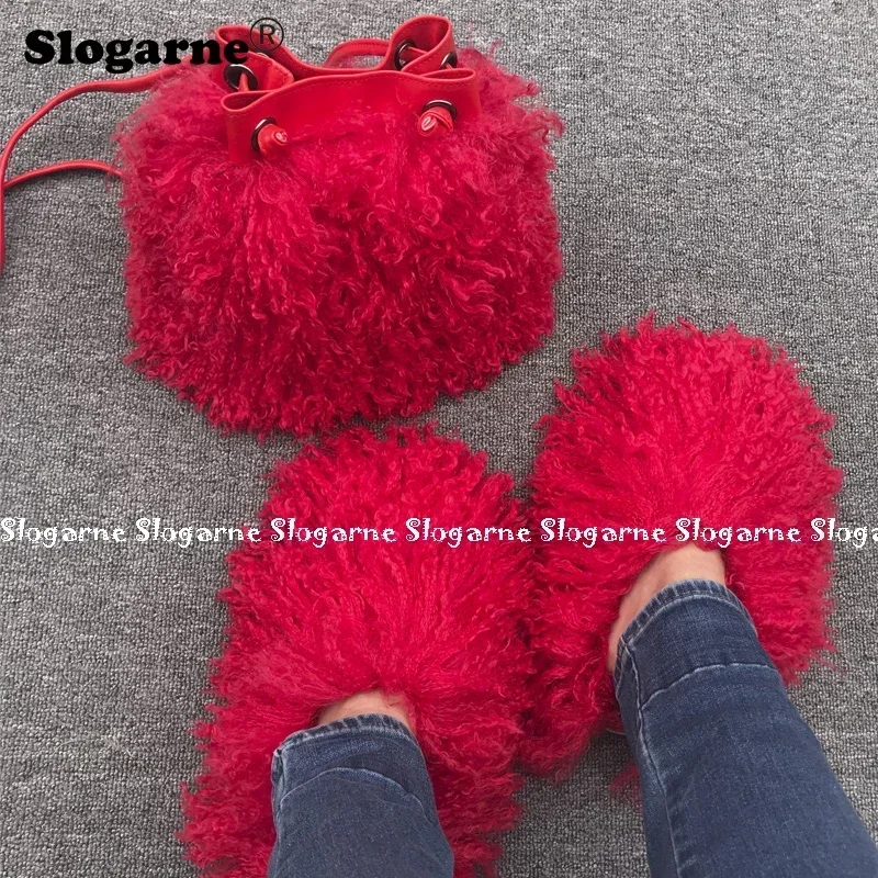 Hot Sale Spring Teddy Fur Slid - Luxury Bags For Women Sale ulasan dan harga
