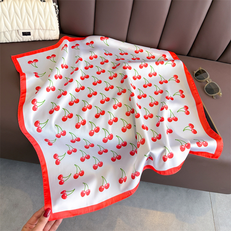 Luxury Square Satin Scarf Wome - Luxury Bags Casual ulasan dan harga