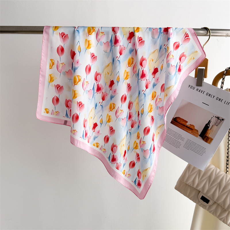 Luxury Printed Square Scarves  - Luxury Bags Casual ulasan dan harga