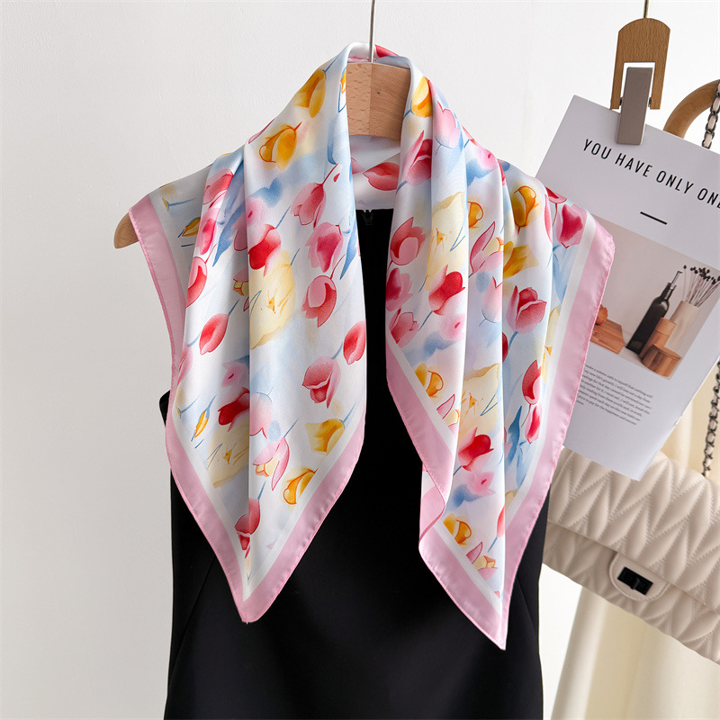 Luxury Printed Square Scarves  - Luxury Bags Casual ulasan dan harga