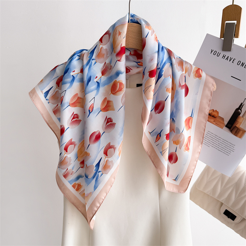 Luxury Printed Square Scarves  - Luxury Bags Casual ulasan dan harga