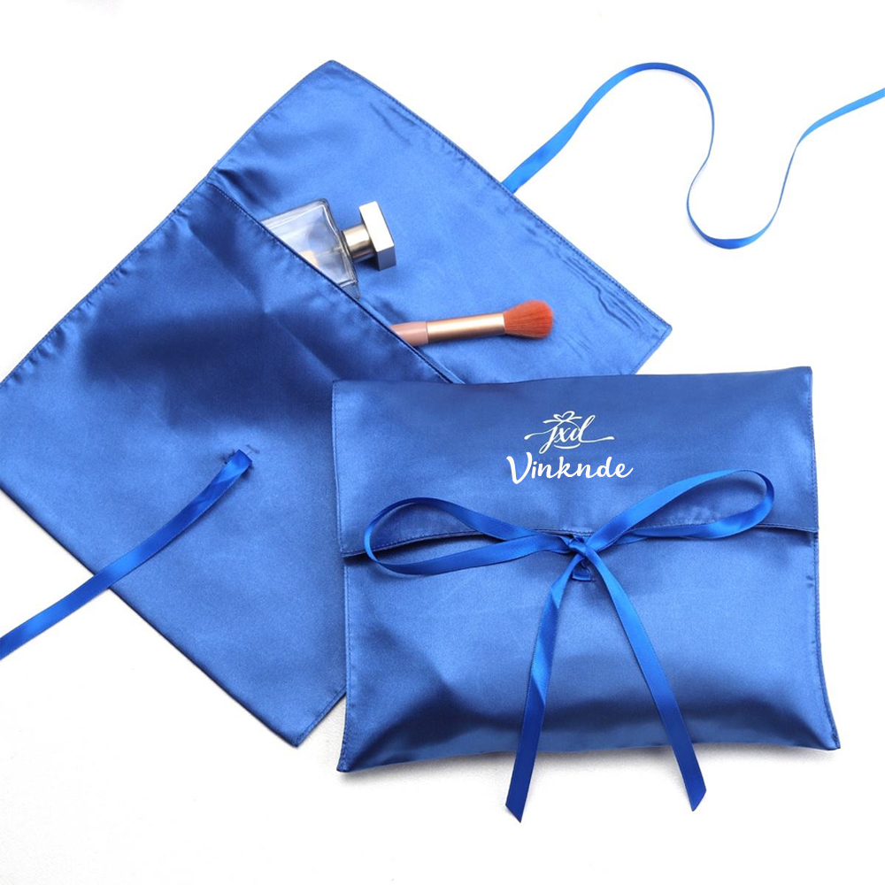 Custom Brand Logo Satin Envelo - Luxury Bags Logo ulasan dan harga